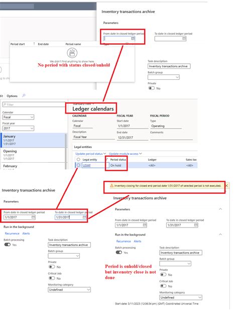 dynamics 365 inventory transactions.